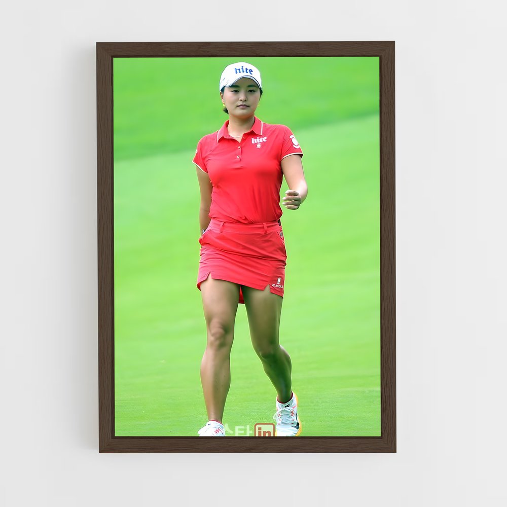 Poster Jin young tee – affiche Golf (vue 5)